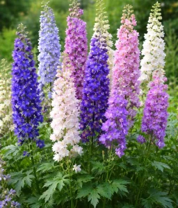 Ostróżka MIX w donicy