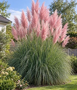 TRAWA PAMPASOWA PINK FEATHER W DONICY
