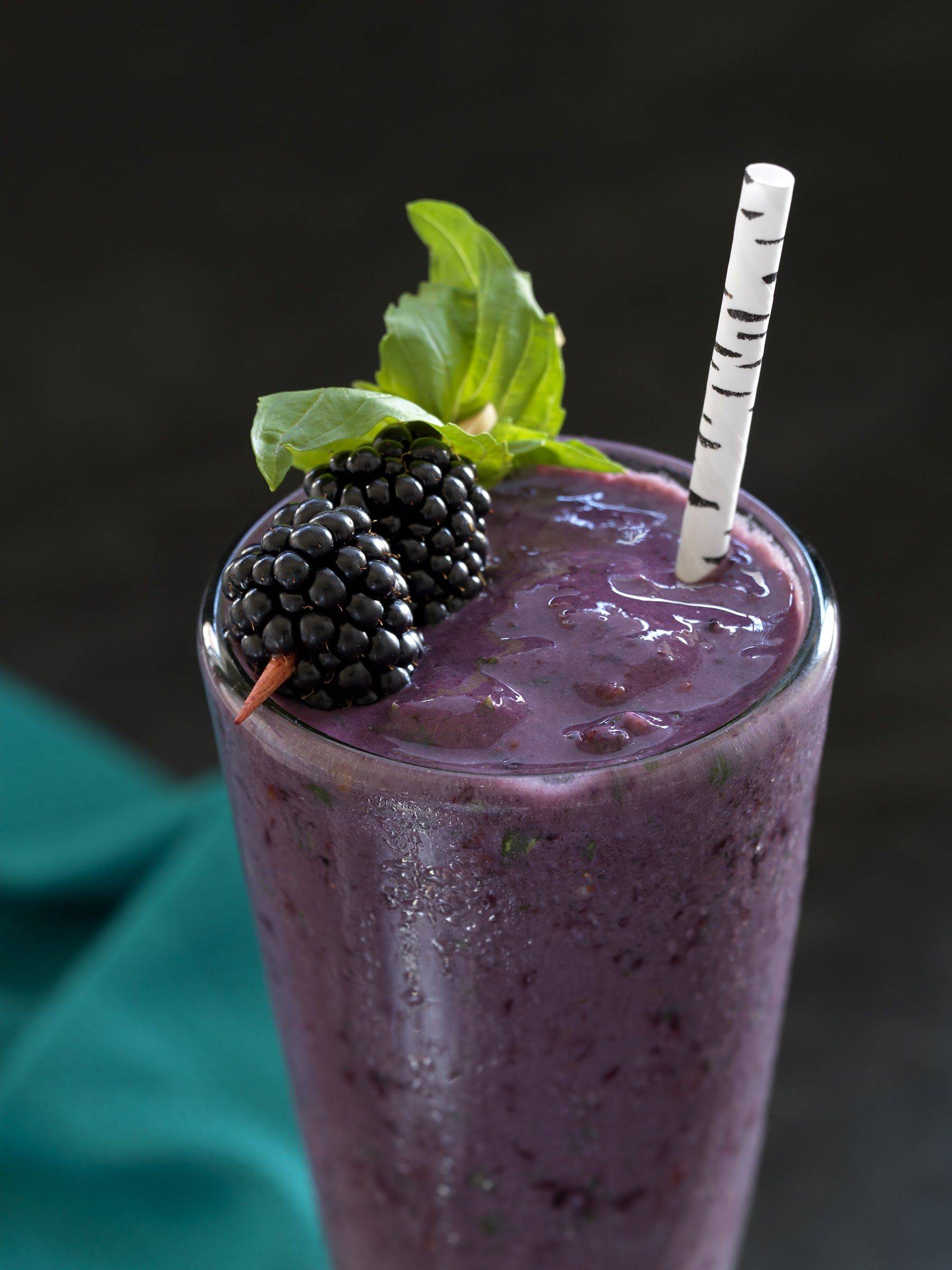 Smoothie jeżynowe
