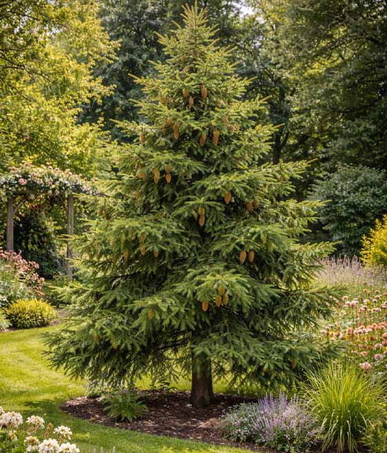 Daglezja Zielona w donicy