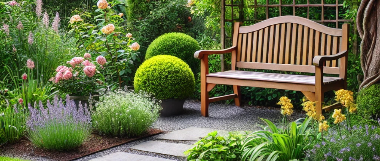 Ławka w ogrodzie – gdzie ją postawić i jak obsadzić zielenią?